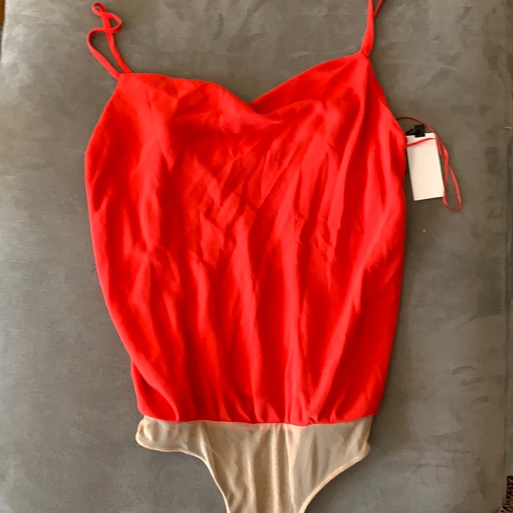 Red bodysuit ASTR